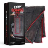 Premium BassMotor Premium drooghanddoek voor auto en motorfiets | 1200 g/m² | 90 x 60 cm | Ultra absorberende schoonmaakhanddoek | pluisvrije microvezeldoek | autodroogdoek | droge handdoek XXL