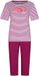 Pastunette - Pyjama - Paradise Pink - Bio Katoen - Wit/Donkerroze - Maat 46