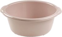 Plasticforte Afwasteiltje - 15 liter - taupe - rond - afwasbak - 46 x 17 cm