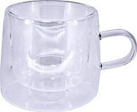 Pamex - Set van 2 Borosilicato koffiebekers 280 ml warmhoudbeker