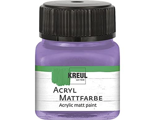 KREUL 75233 - Matte acrylverf, lila, 20 ml