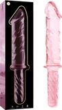 Nebula IBIZA NEBULA SERIES MODEL 24 DILDO BOROSILICATE GLASS 28.5 X 5 CM PINK