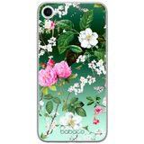 ERT GROUP mobiel telefoonhoesje voor iPhone XR Babaco patroon Flowers 035