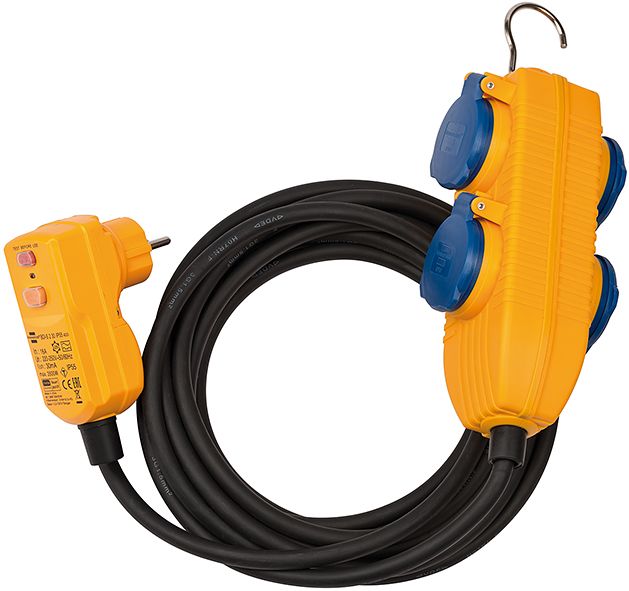 Brennenstuhl 1168720010 - Kabelhaspel - 5 m - Zwart