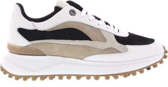Floris van Bommel Dames Sneakers Noppi 17.02 Wit - Maat 37