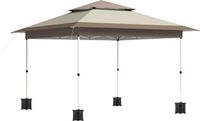 Bolt Edge Gazebo Donkergrijs 3,6 x 3,6 m