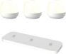 Luxus Europe - Tafellamp Naxos Wit - Set van 3