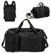 Sac de sport avec compartiment à chaussures et design pliable