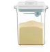 Kivora B.V. Distributeur de lait en poudre, Récipient de lait en poudre refermable, boîte de rangement portable de qualité alimentaire pour lait en poudre. Conception refermable et résistante à l'humidité, adaptée au stockage de lait en poudre et d'aliments (2,3 litres)