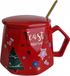 ECARLA Kerstbeker, rood, model KB08CZE