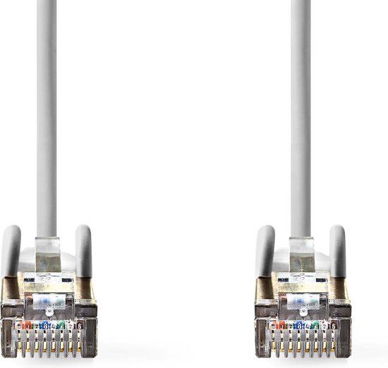 Nedis CAT5e Netwerkkabel - SF/UTP - RJ45 - 0.15m - Grijs
