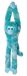 Wild Republic Marmoset Pluche Aap - Blauw - 2021