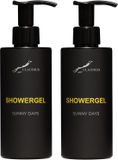 Claudius Cosmetics B.V. Claudius Cosmetics Showergel Sunny Days 300 ml - Set van 2