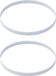 Wessper 2x Joint d'étanchéité / Joint torique pour Wessper AquaMax Crystalline / D2 borosilicaté