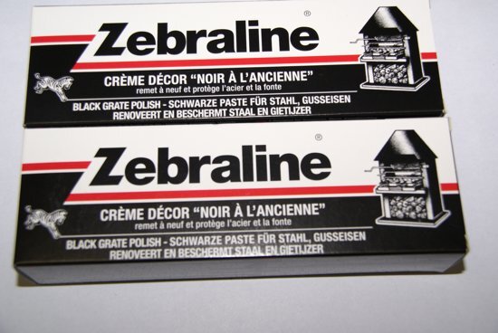 Mourik Zebraline kachelpoets - Zwart - 100ml - 2 tubes