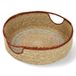 Tapis rond Jonc de mer Plateau, Ø30 x 9 cm