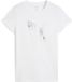 Puma Ess Metallic T-shirt Korte Mouwen Vrouw M Katoen Wit
