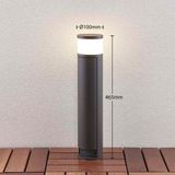 Lucande Sokkellamp - 1 Lichtpunt - Gegoten Aluminium - H: 47.8 cm - G9 - Antraciet