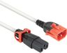ACT Netsnoer C14 IEC Lock+ Dual Locking - C15 IEC Lock+ wit 1 m, PC3871 PL0051
