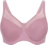 Hunkemöller Dames Lingerie Niet-voorgevormde minimizer beugel bh Nina - Roze - maat D70