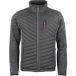 Peak Mountain Fleece jas met gewatteerde inzetten Chacha