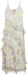 VERO MODA VMSMILLA S/L V-NECK LONG FRILL DRESS WVN Maxi jurk Dames XS Mouwloos Polyester Snow White