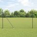 Grillage avec piquets de sol 10 x 1,5 m Acier revêtu de PVC Gris Mesh