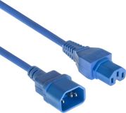 ACT Netsnoer C14 - C15 blauw 5 m AK5338