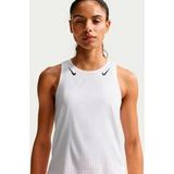 Nike AeroSwift Hardloopshirt Dames - wit, zwart, Maat S