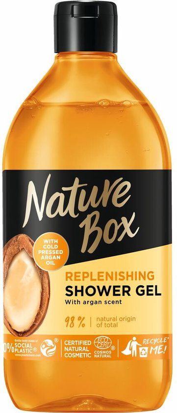 Nature Box Argan Oil Replenishing Shower Gel - 385ml