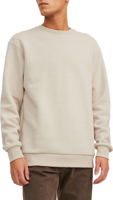 JACK & JONES Bradley Sweatshirt Men - Beige - Size XXL