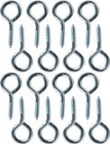 Deltafix Schroefogen - 32x - verzinkt metaal - 12 x 4 mm