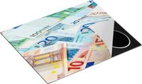 Chefcare Inductie Beschermer Euro Geld Biljetten - Briefjes - 65x52 cm - Multicolor
