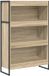 vidaXL Bibliothèque 80 x 30 x 121 cm Bois traité chêne Sonoma