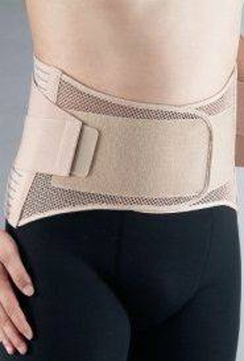 Super Ortho rugbrace met baleinen Beige