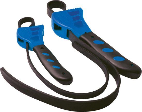 Silverline 2-delige oliefiltersleutel set - 500-600mm