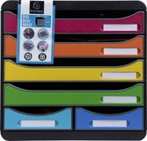 Exacompta Ladenblok Big Box Maxi 6 laden Iderama - Harlekijn - 312798D