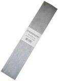 Haza papier crêpé feuilles plates - argent - 250 x 50 cm