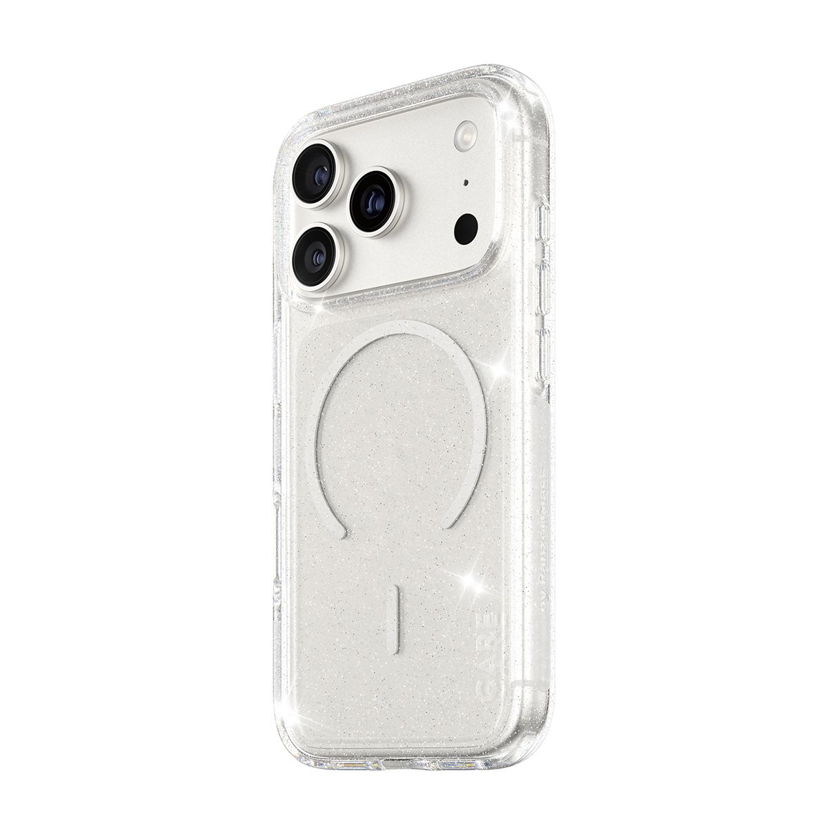 PanzerGlass CARE™ by Star Lit Case w. White MagSafe iPhone 17 Pro Hoes Transparant