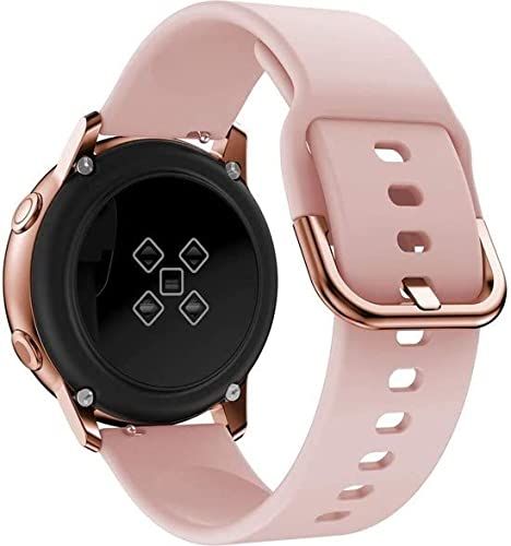 YONO YONO Siliconen Classic Bandje 20mm - Roze