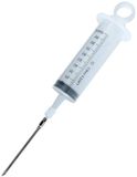 Browin Orion - Injektiespuit voor Marinade - 100ml - Roestvrijstaal - Transparant