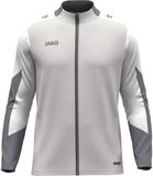 Jako Dynamic Polyestervest Kinderen - Lichtgrijs / Wit / Grijs | Maat: 140