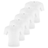 Speidel Heren onder t-shirts 5 pack Classic wit Ronde hals Korte mouw Katoen L