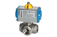 RIEGLER 103622-350.634-L1 ES-Kuha, pneumat. Bedieningsaandrijving eenvoudigwerkend, L-boring, Rp 1, 1 st