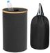 Relaxdays Statiegeld prullenbak - 100 l - met zak - zwart
