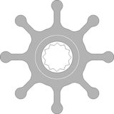 AWN Johnson F7B Fan Black Polyester