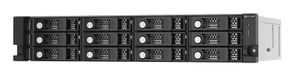 QNAP TL-R1220Sep-RP boîtier pour disque dur/SSD Noir, Gris 2.5/3.5
