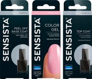 Sensista Cotton Candy Peel Off Set - Gellak Voordeelset - Roze - Gel nagellak voor LED lamp - 3 stuks