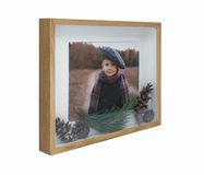 Art & BD BD Art - 3D Schaduw Box Fotolijst - 28x35cm - Eiken - Kunststof