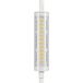 Sygonix SY-6442046 Lampe LED Label énergétique E (A - G) R7s Ampoule 12 W = 100 W Blanc chaud (Ø x L) 20 mm x 118 mm 1 pièce(s)